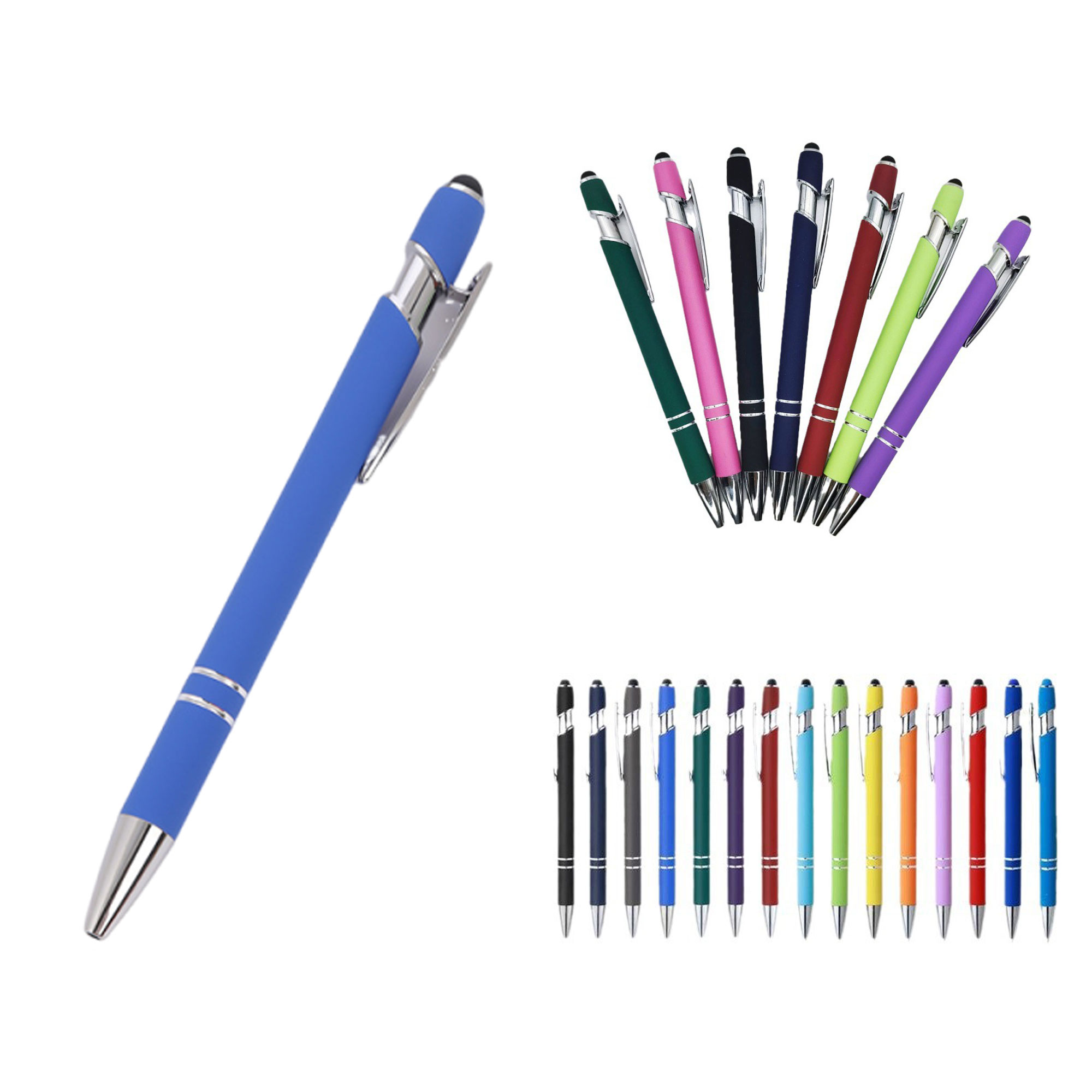 soft tactile Metal Ballpoint Pen 2