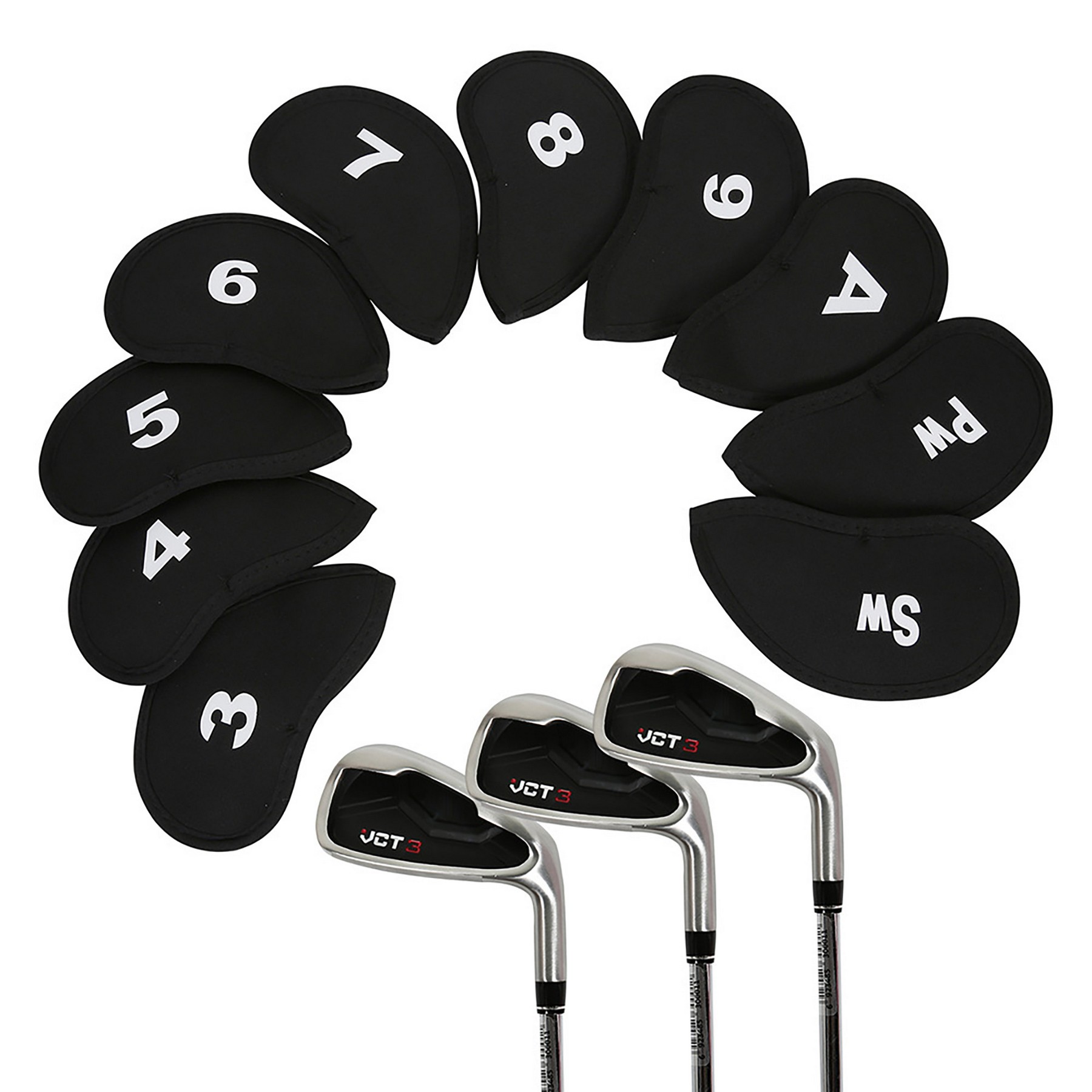 10 Pcs Golf Club Cover Set 7