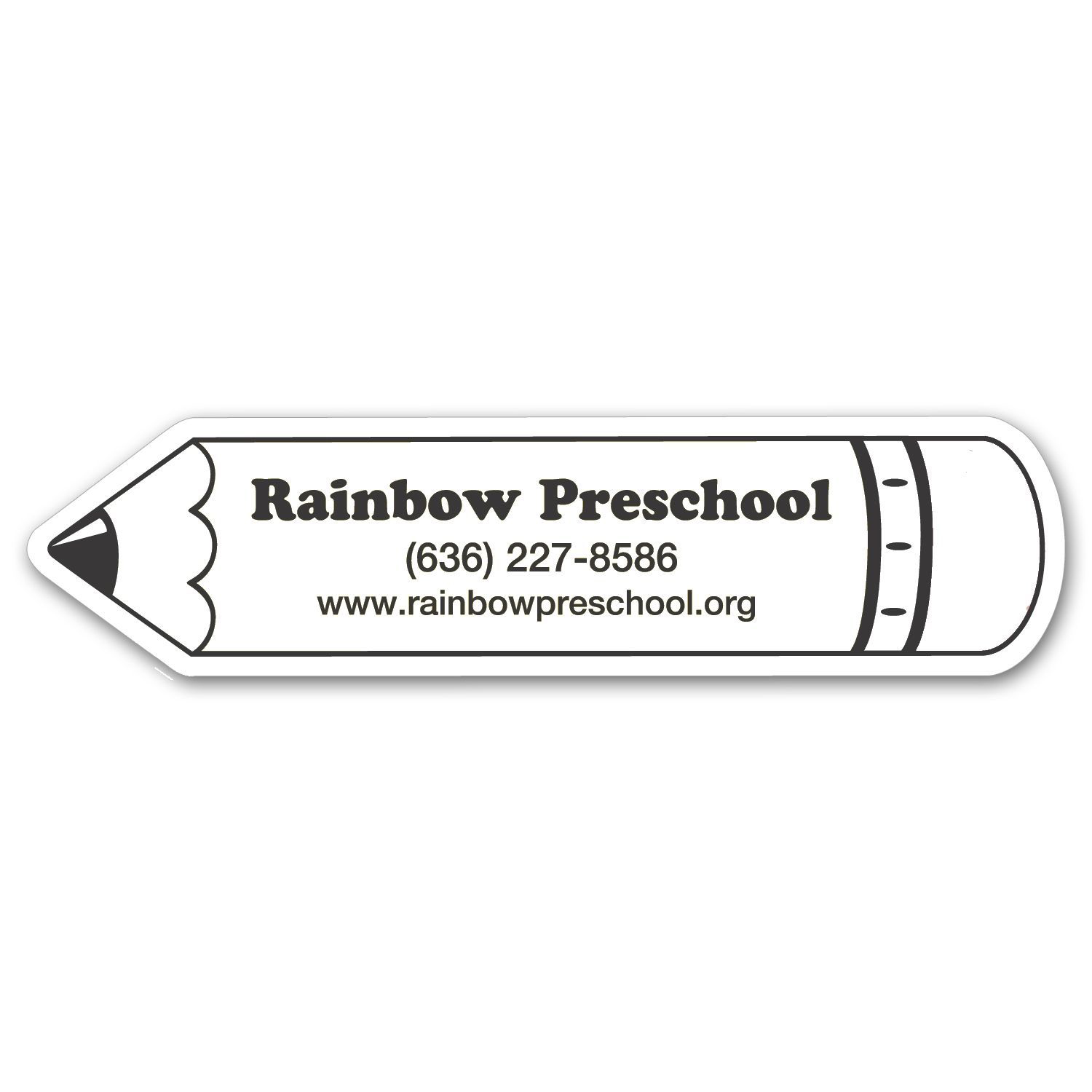 Pencil shape magnet