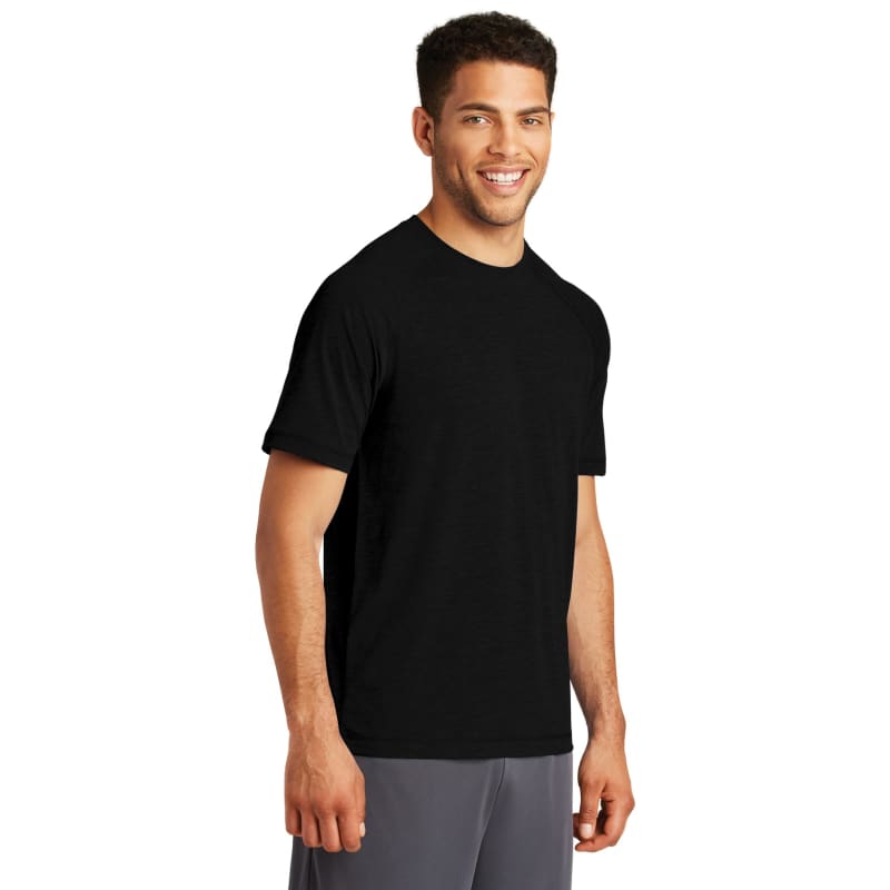 Sport-Tek PosiCharge Tri-Blend Wicking Raglan Tee. 46