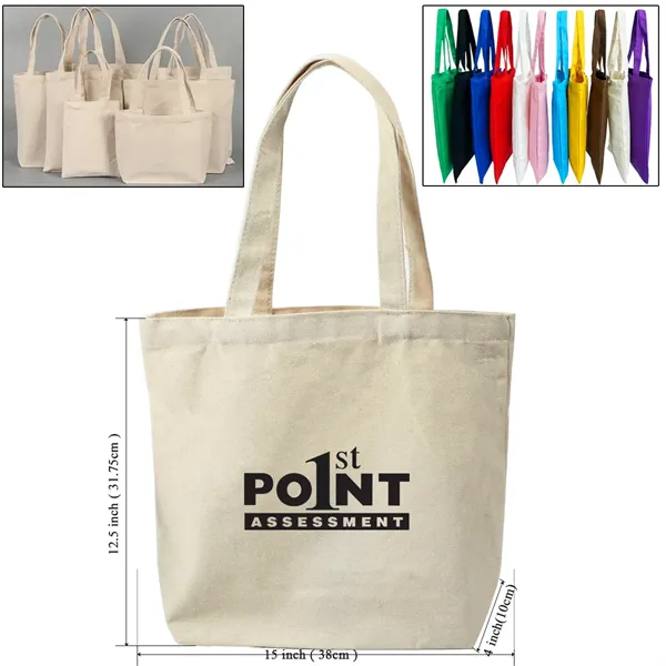 Natural Canvas Tote Bag