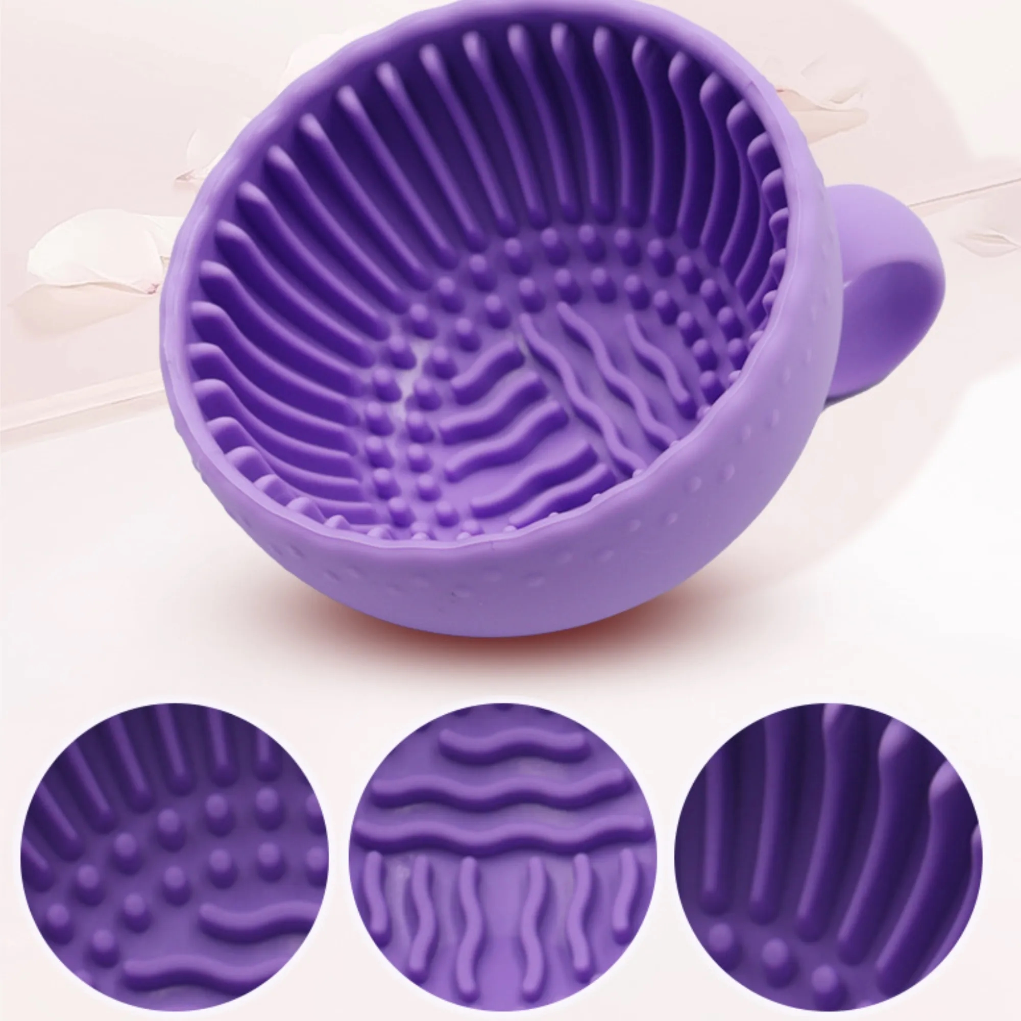 Silicone Makeup Brush Scrubber Cleaner Bowl Cosmetic Wash 3