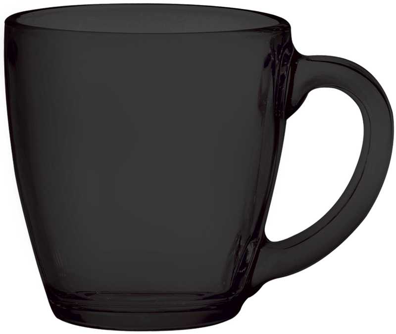 16 oz. Glass Bistro Coffee Mug 73