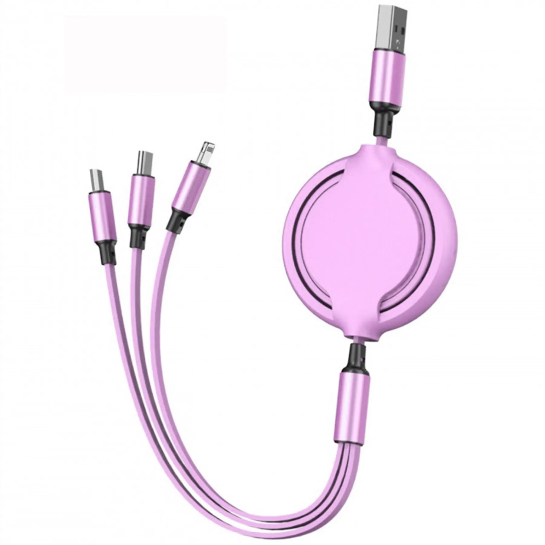 Retractable 3-in-1 SuperSpeed USB Charging Cable 8