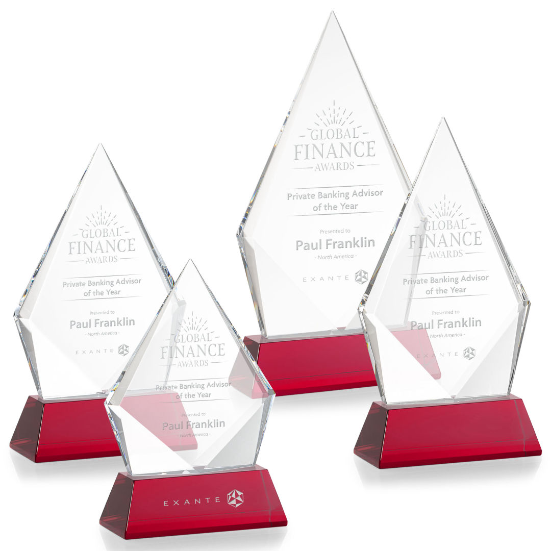Shelton Award on Newhaven Base - Red 10