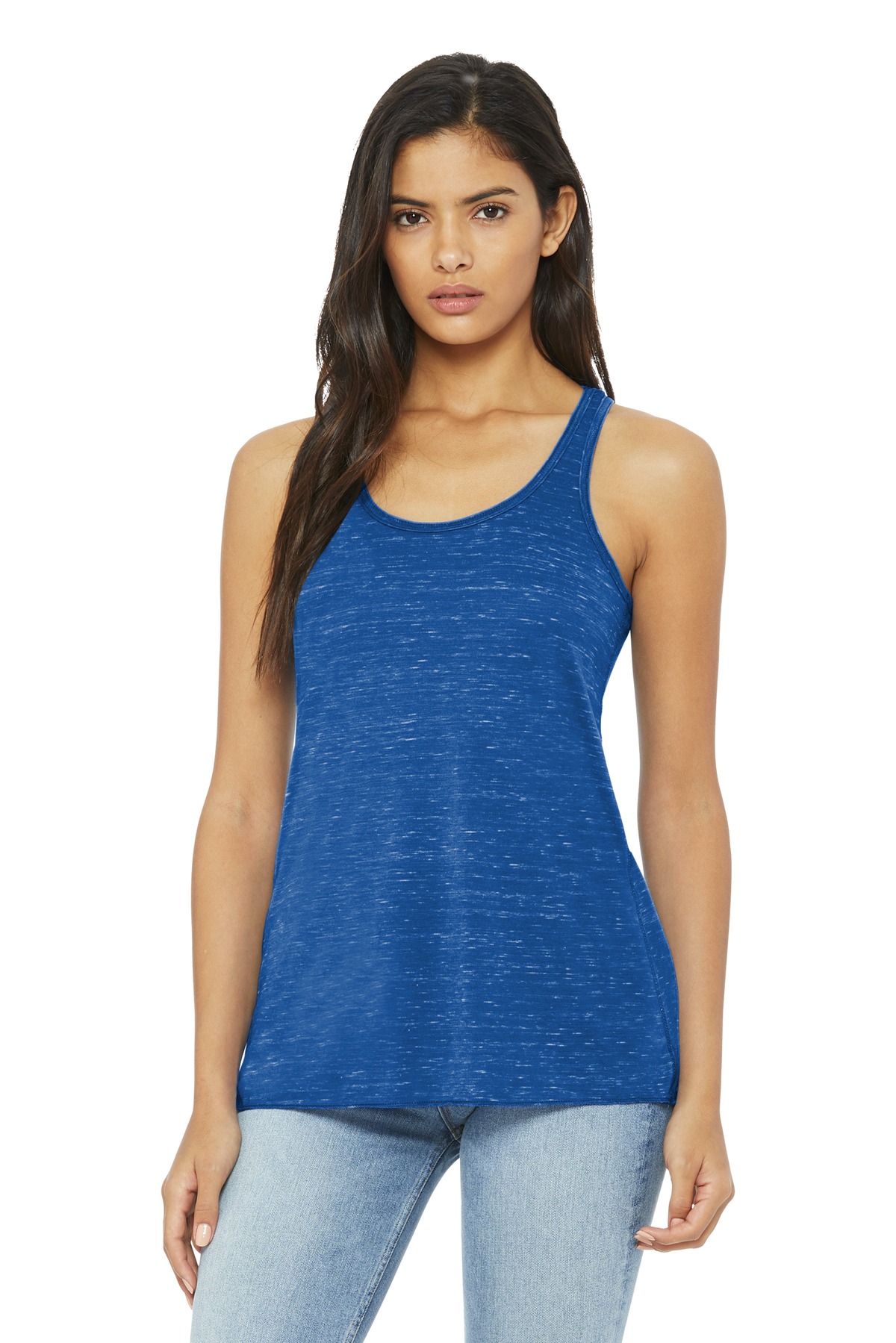 BELLA+CANVAS Women's Flowy Racerback Tank. BC8800 74