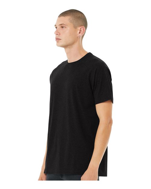 Men's Heather CVC Raglan Tee - 3201 59