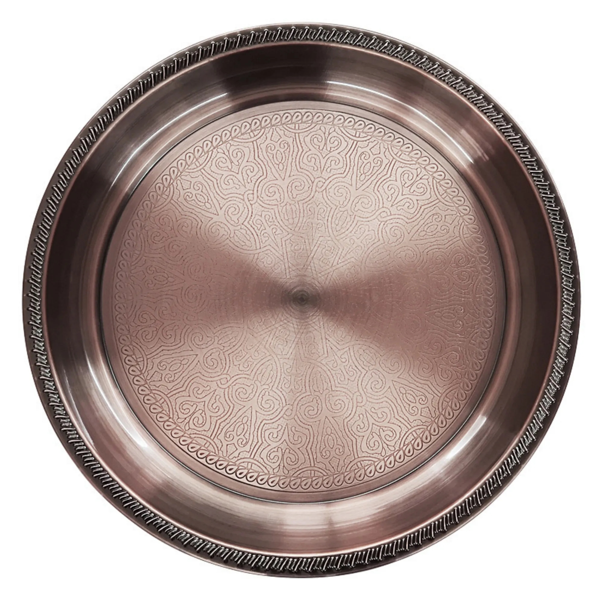 Round Stainless Steel Fruit Plate 4