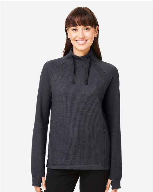 Women's Rhythm Waffle Cross-Neck Pullover - NE200W 21