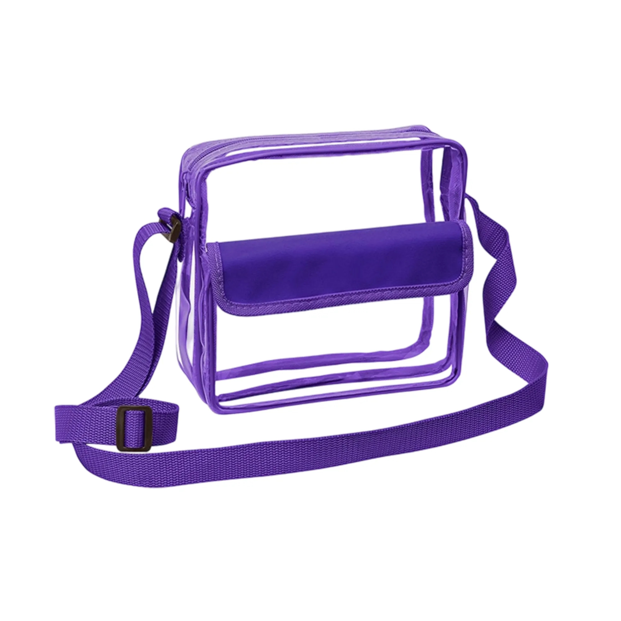 Single-Shoulder Crossbody Makeup Bag with Strap 9