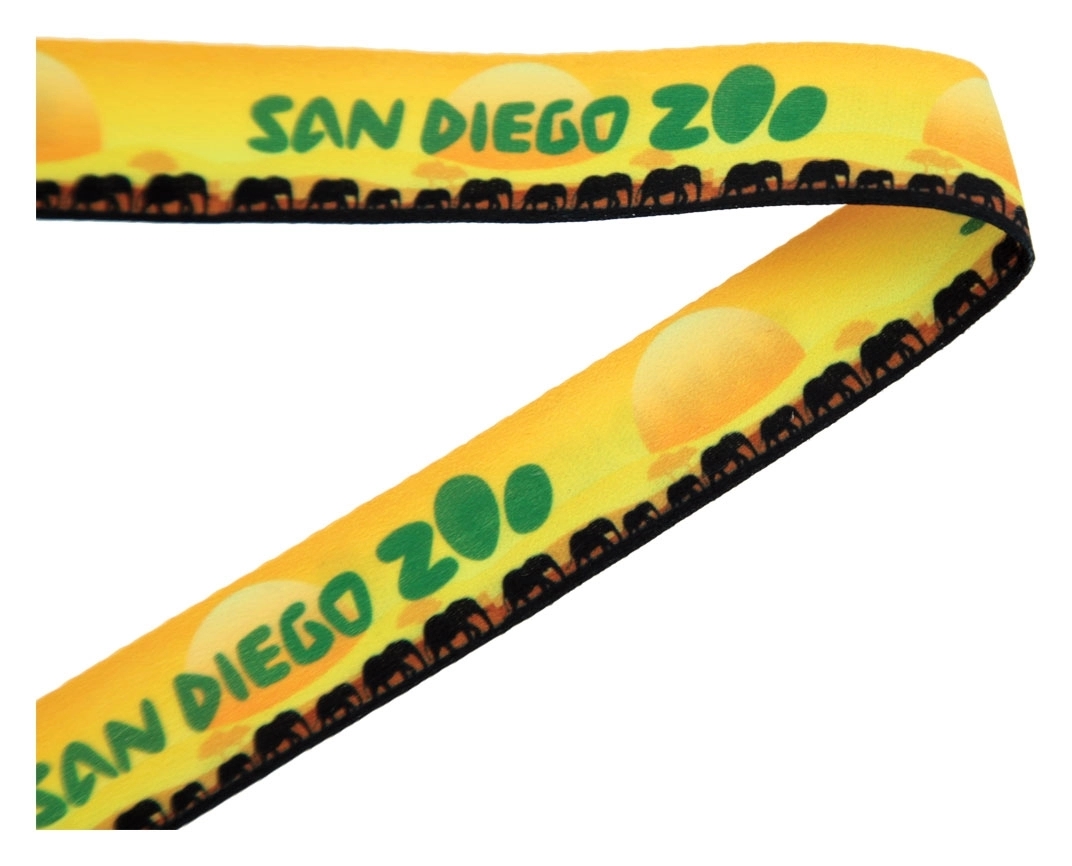 3/4" Dual LA-214 Attachment Sublimation Lanyard 3