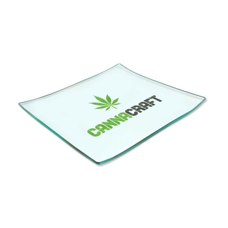 Custom Glass Rolling Tray – Small Shatter Resistant 1