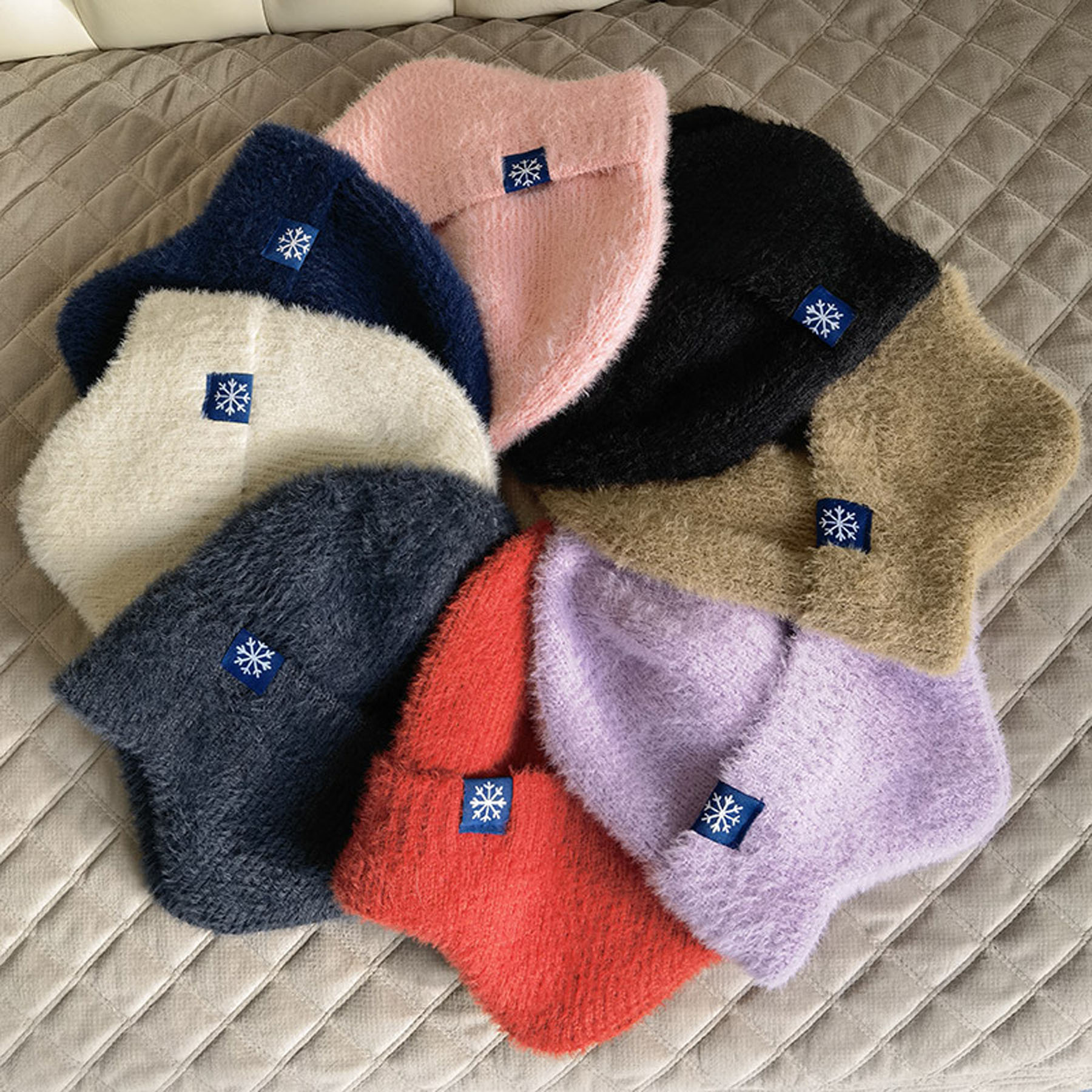 Winter Knit Earflap Hat 12