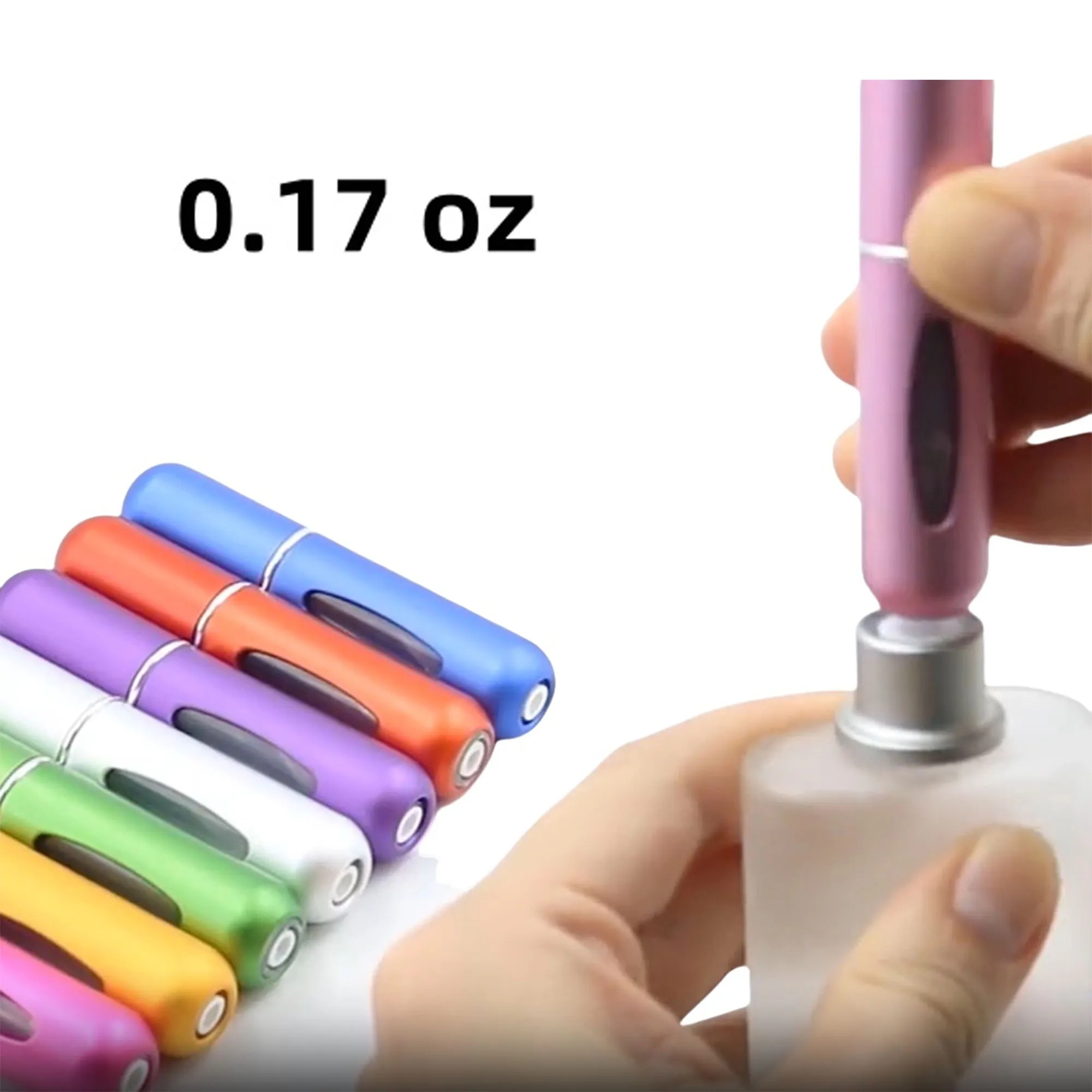 Portable Bottom Refillable Perfume Dispensing Spray Bottle 4