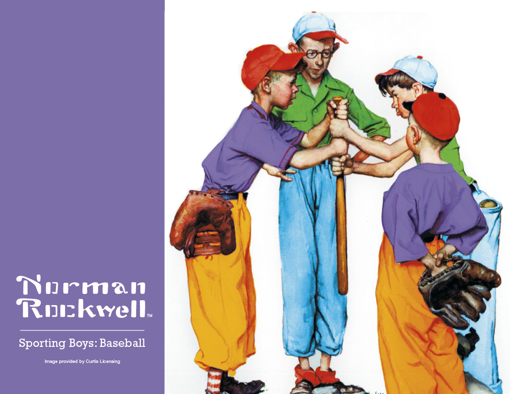 HotLine® Products Norman Rockwell Appointment Calendar - Spiral 32