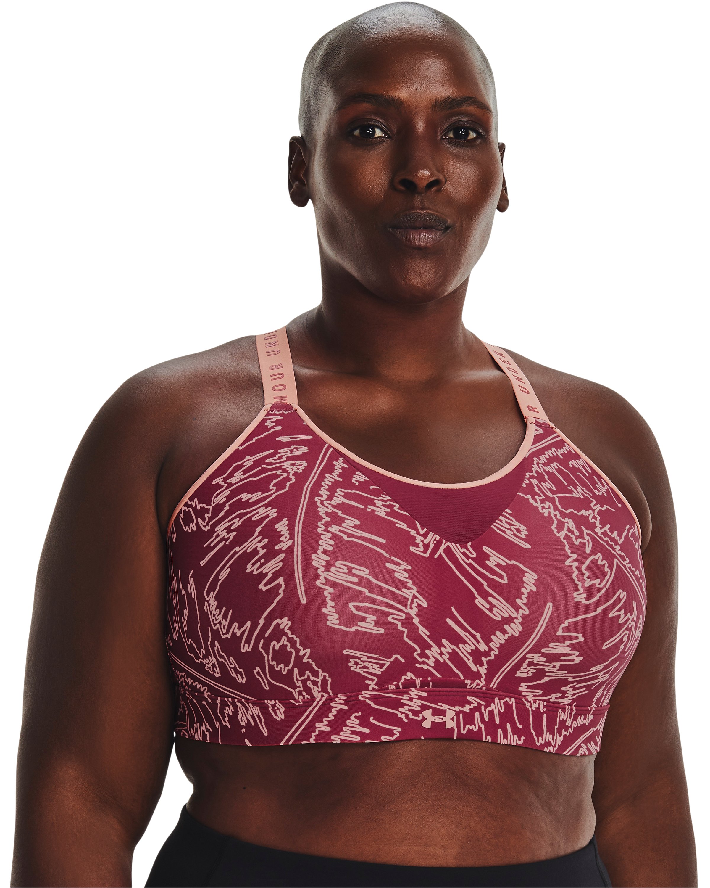 Women's UA Infinity High Printed Sports Bra 8