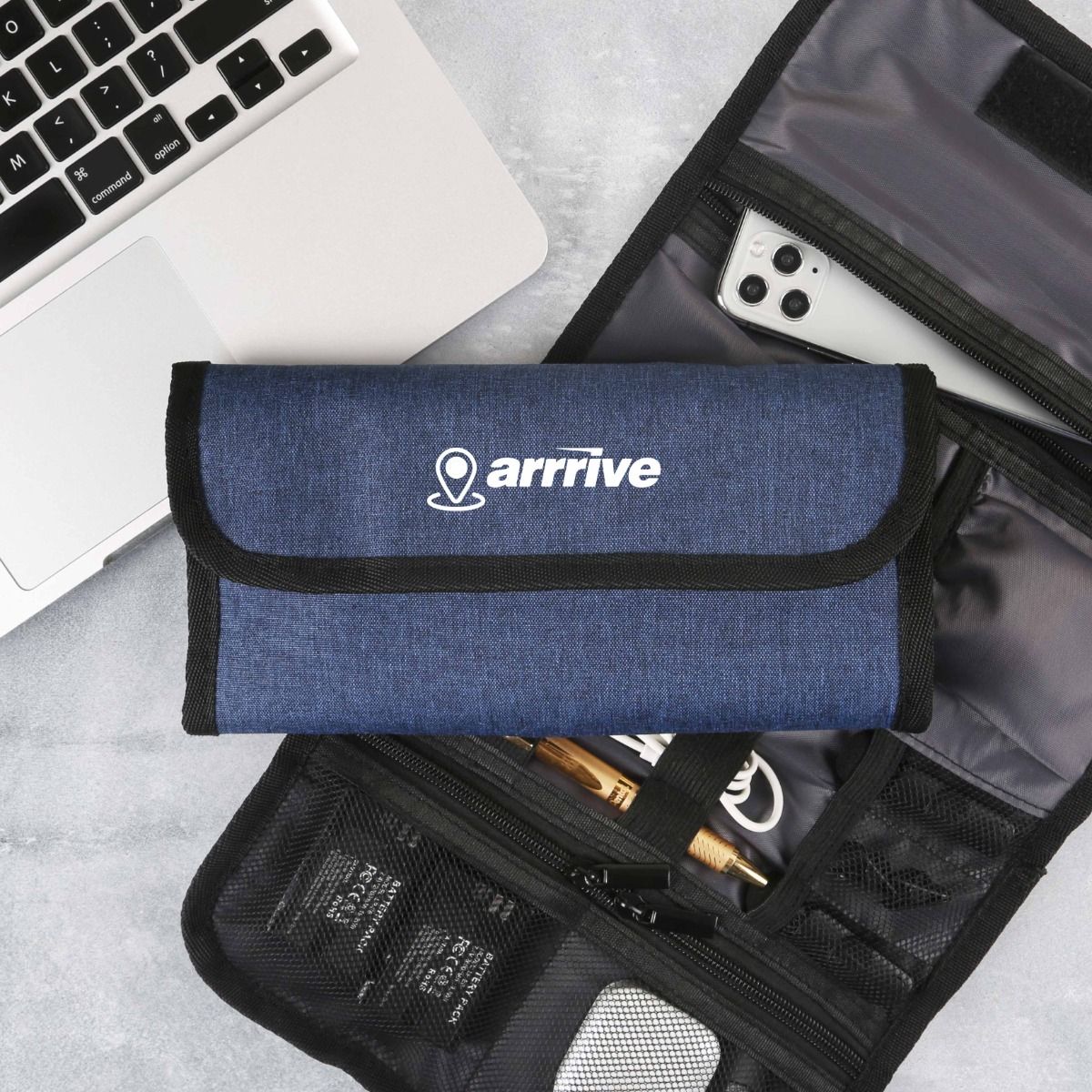 Rpet Roll-Up Tech Organizer