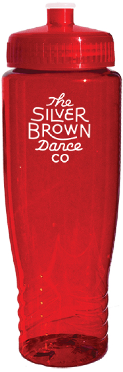 28 oz Eco-Polyclear Sports Bottle - PET Plastic - USA Made 2