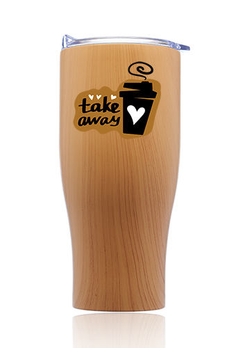 27 oz Stainless Steel Insulated Tumblers with Clear Lids 17
