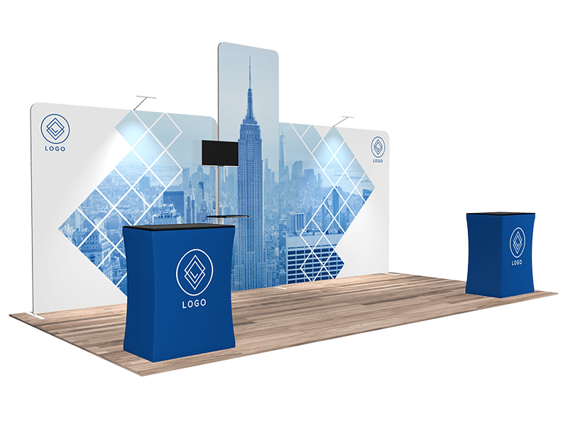 Quick N Fit Trade Show Display Booth 1210