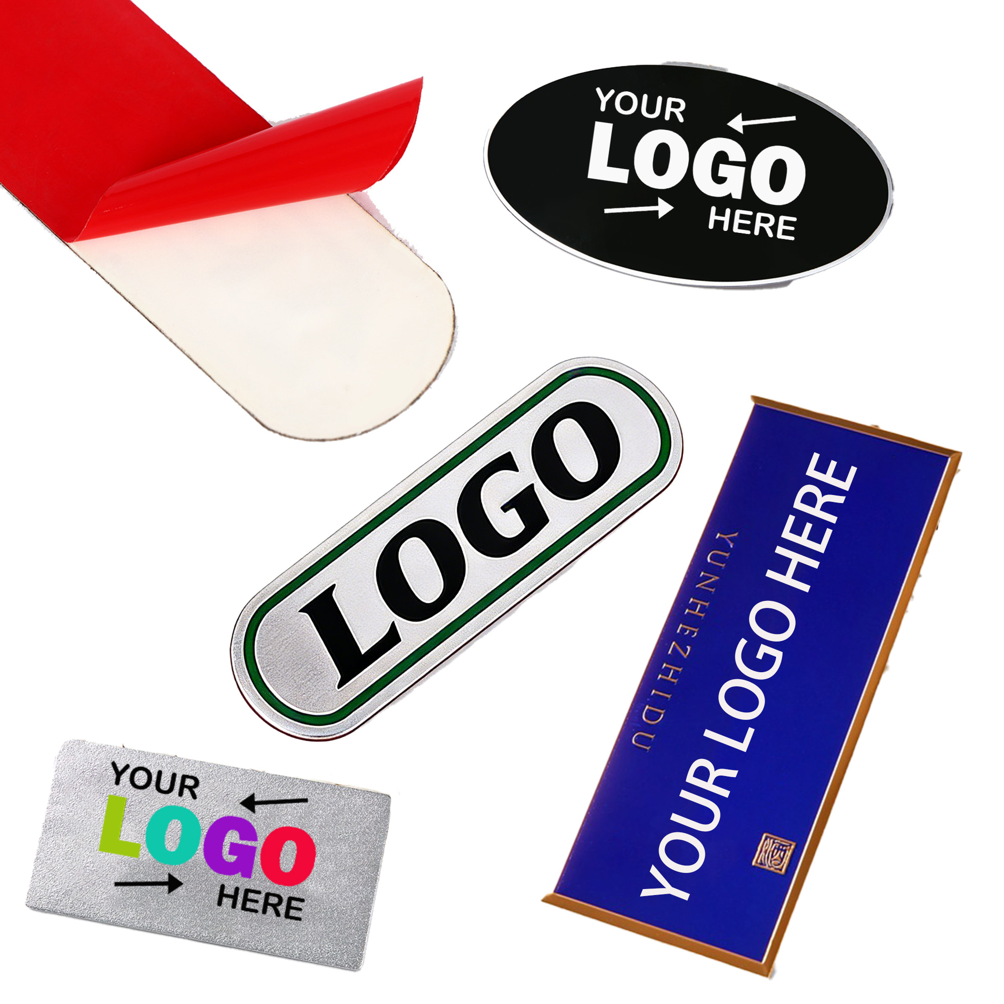 Fully Customizable Engravable Metal Logo Corporate Nameplate 2