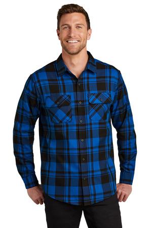 Port Authority Plaid Flannel Shirt. W668 55