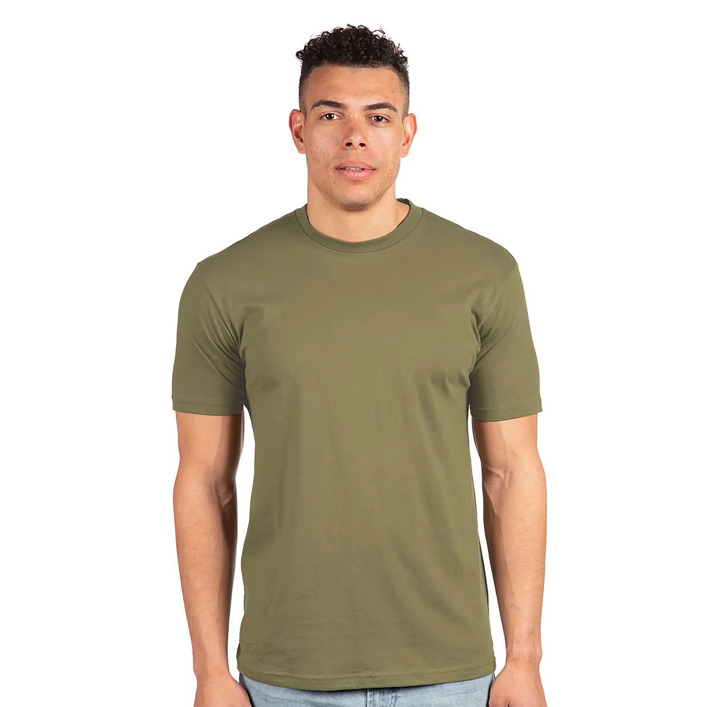 Next Level Men's Cotton Crew 6