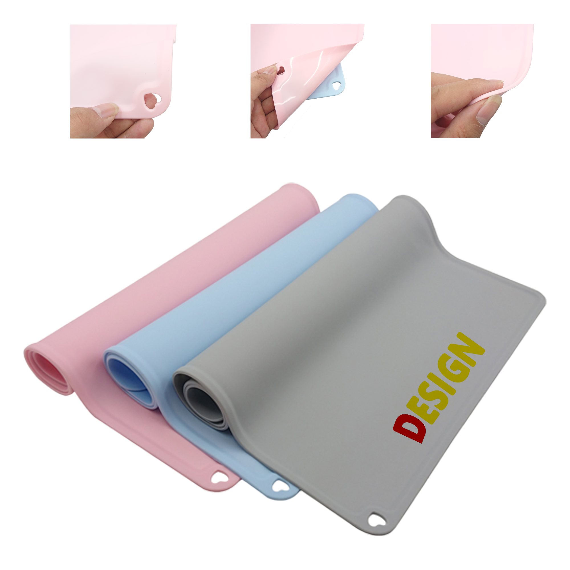 Lightweight Food Grade Silicone Placemat 1