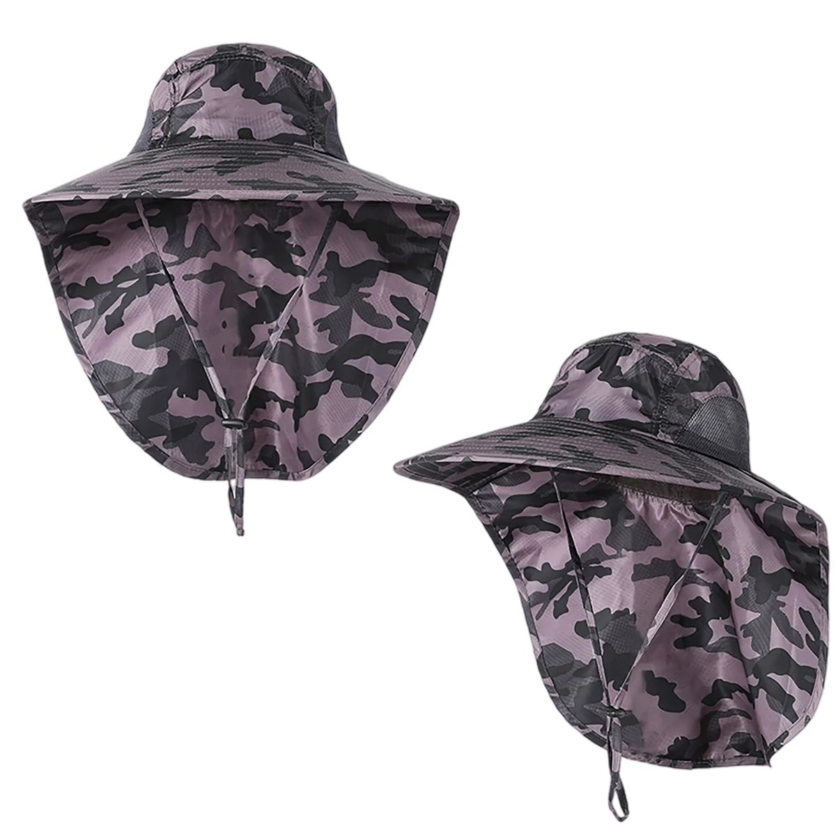 UPF 50+ Hiking Hat with Adjustable Drawstring 19