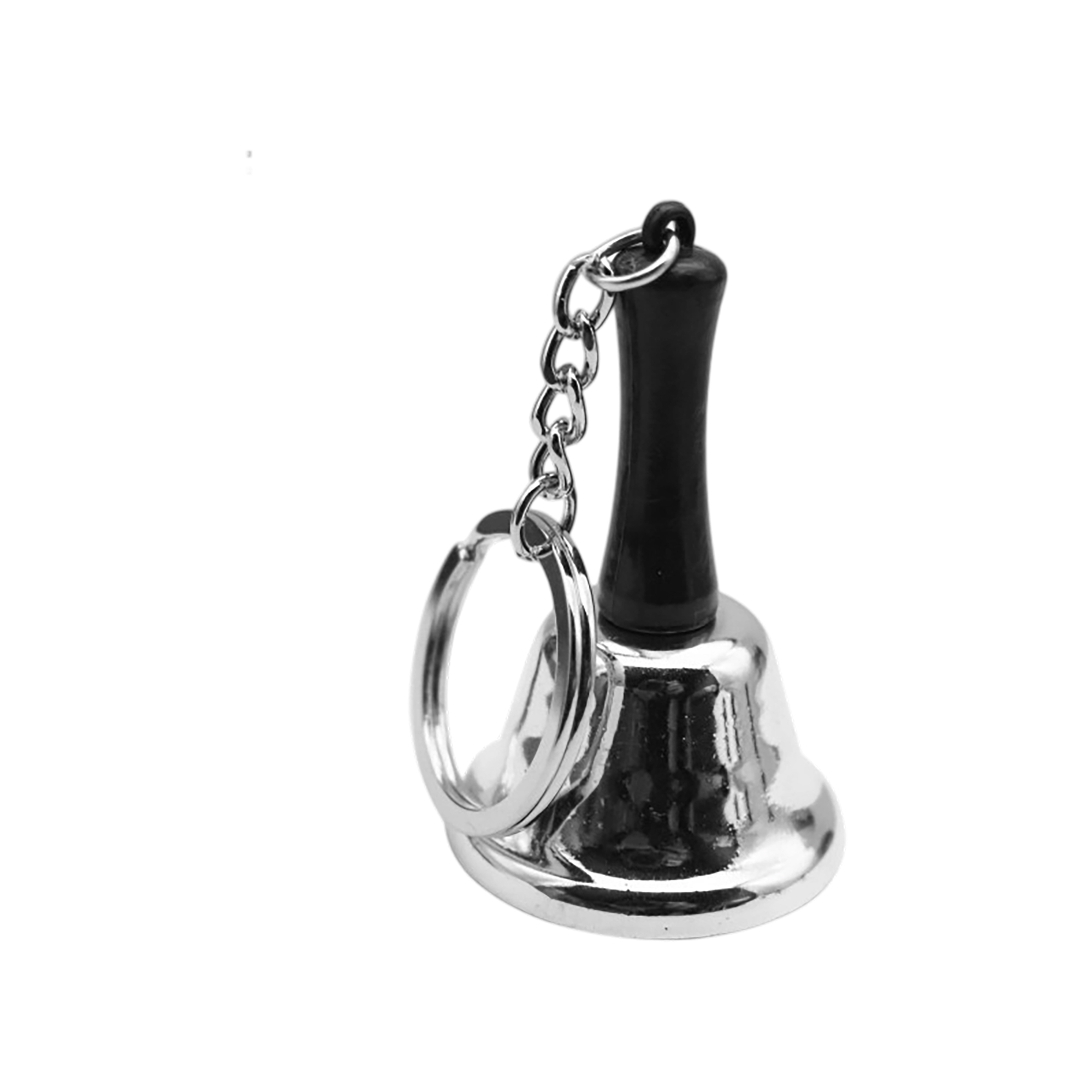 Mini Metal Hand Bell With Key Ring 1.5" Length x 2.6" Width 7