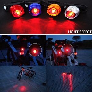 Versatile Aluminum LED Bicycle Light Adjustable Band 3 Lighting Modes 24