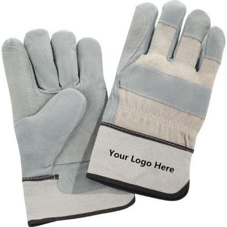 Safety Works Double Palm Gloves with White Cuff 2
