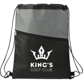 Cross Weave Zippered Drawstring Bag 7