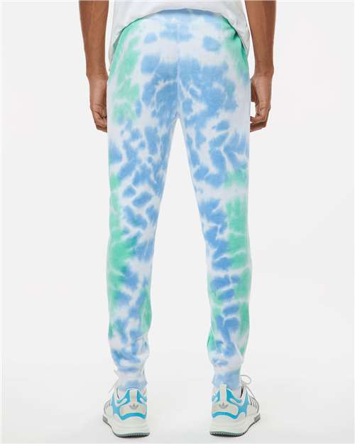 Unisex Tie-Dyed Fleece Joggers - 8884 12