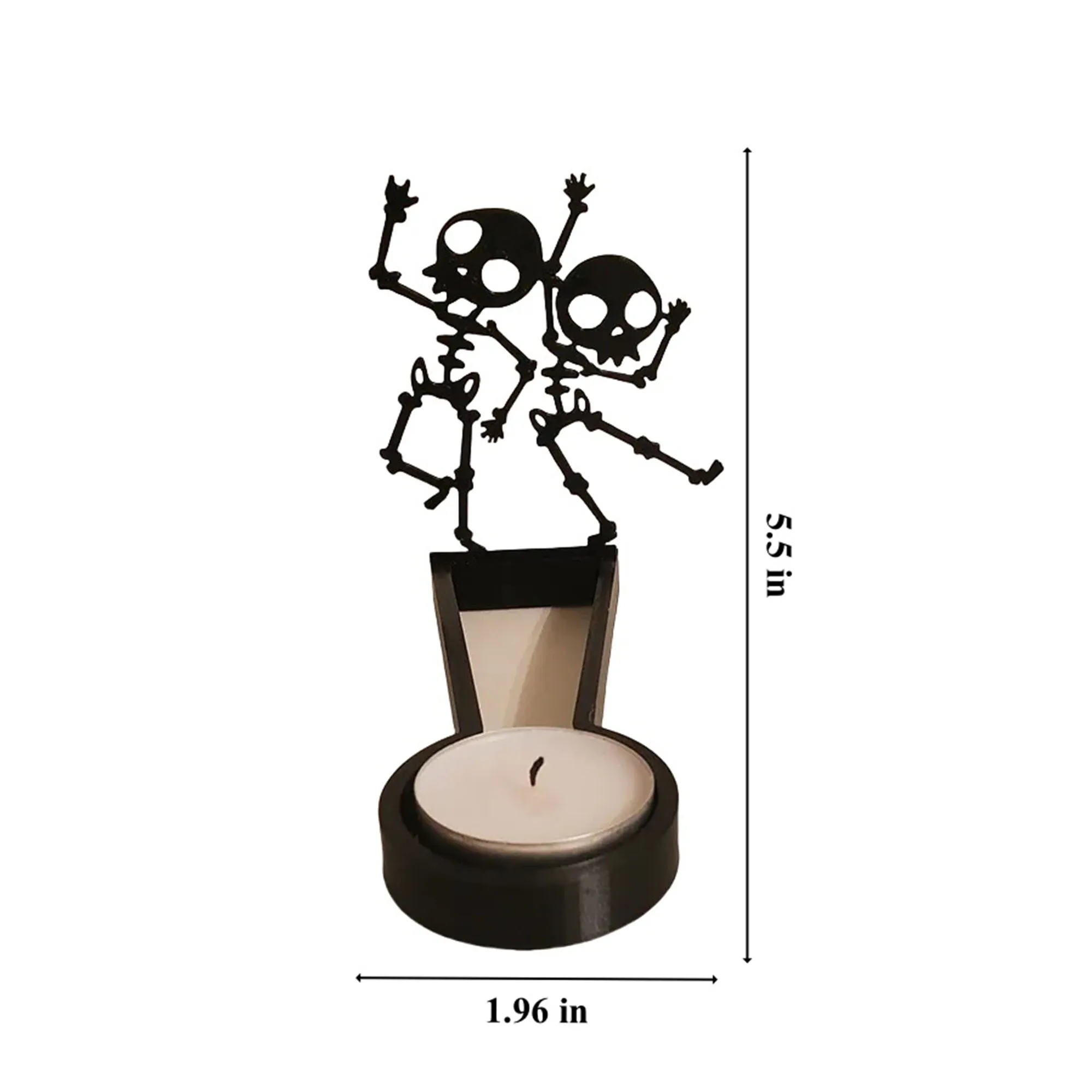 Halloween Desktop Decorations Candle Holders 3