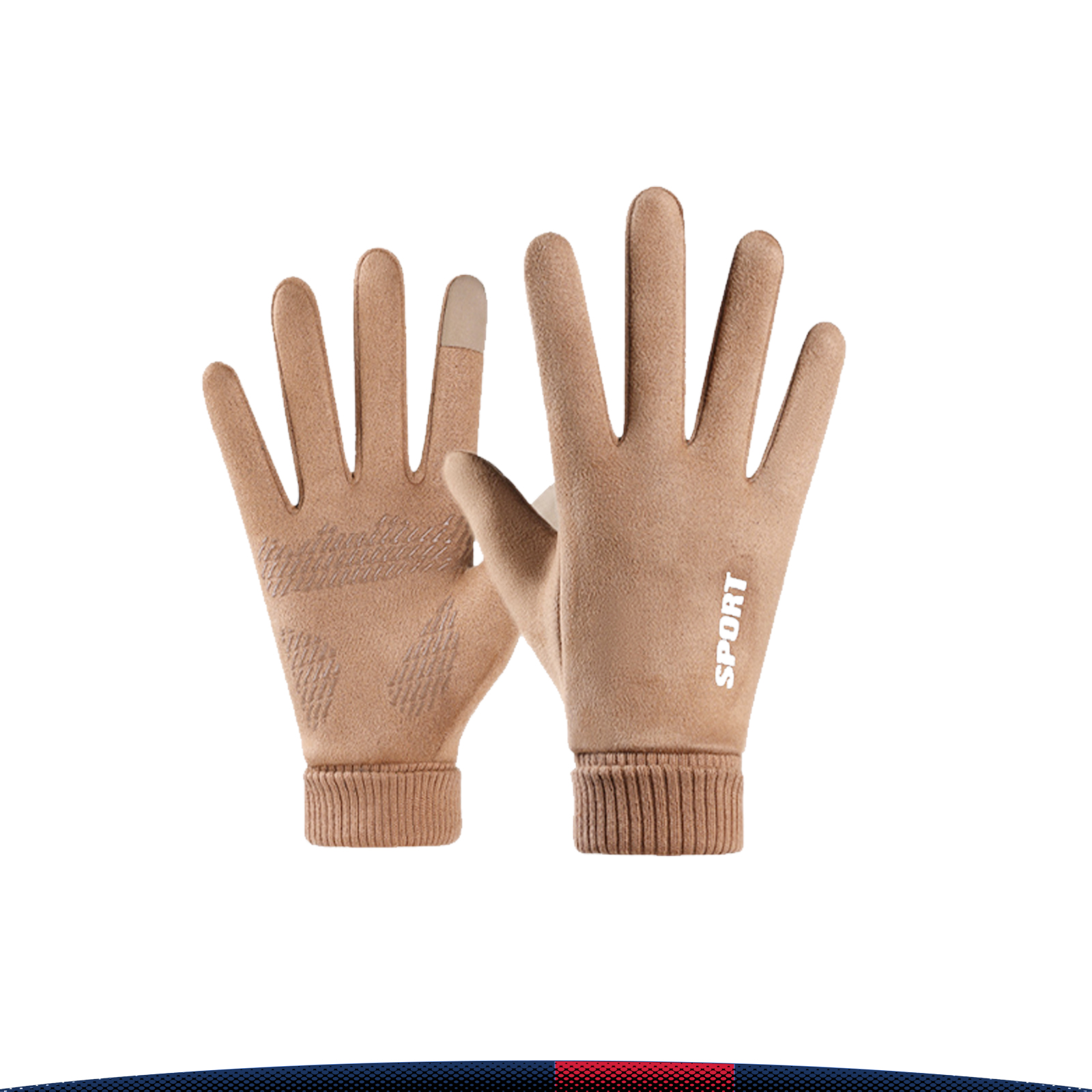 Suede Leather Winter Gloves 3