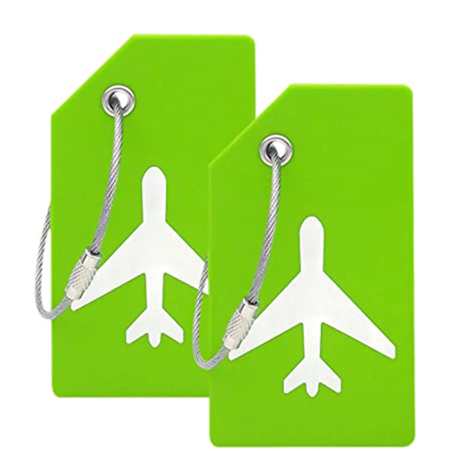 Airplane Silicone Luggage Tags 4