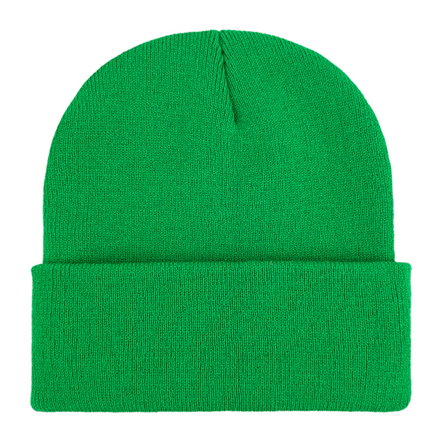 Classic Ribbed Cuffed Beanie with Custom Logo - 100% Acrylic 56
