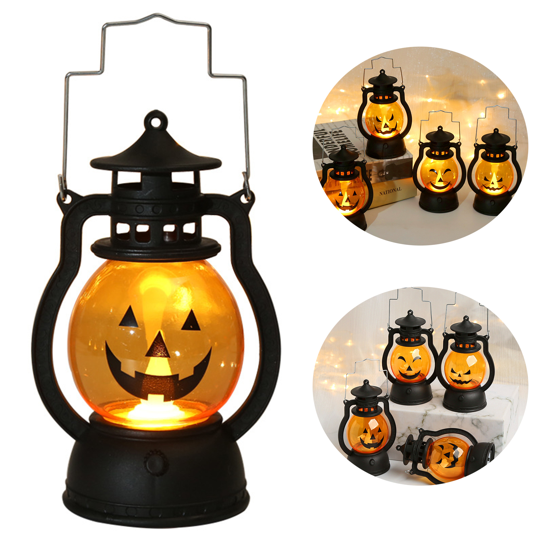 Portable Jack-o-Lantern Lantern