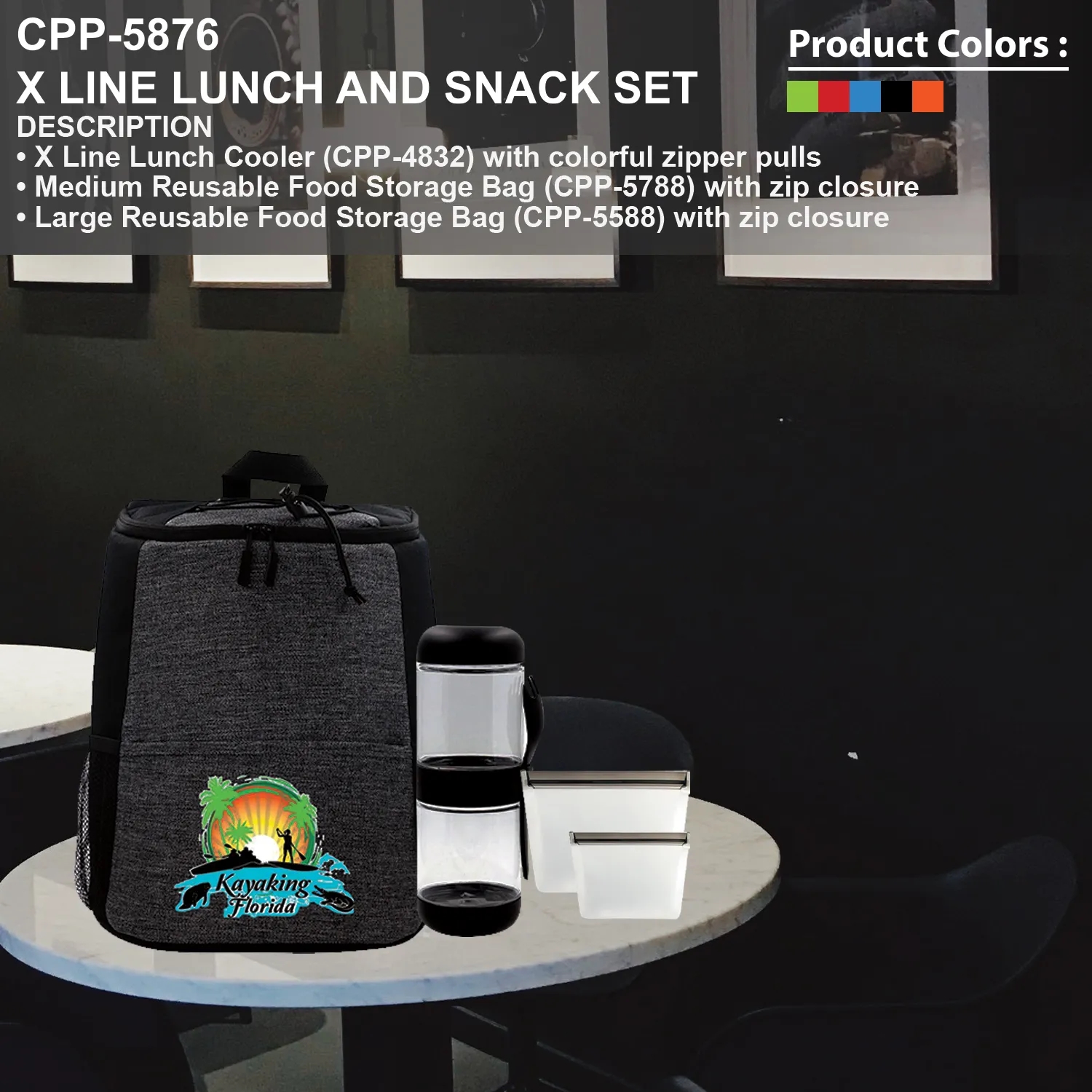 X Line Lunch and Snack Set 9