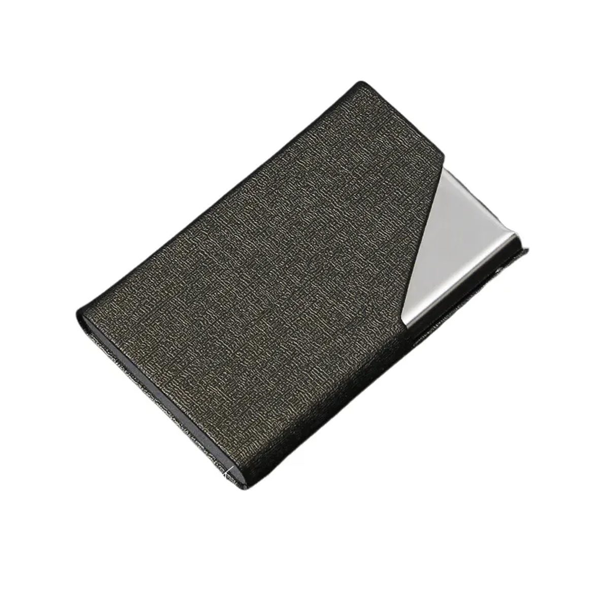 Durable PU Card Holder with Magnetic Lid 3