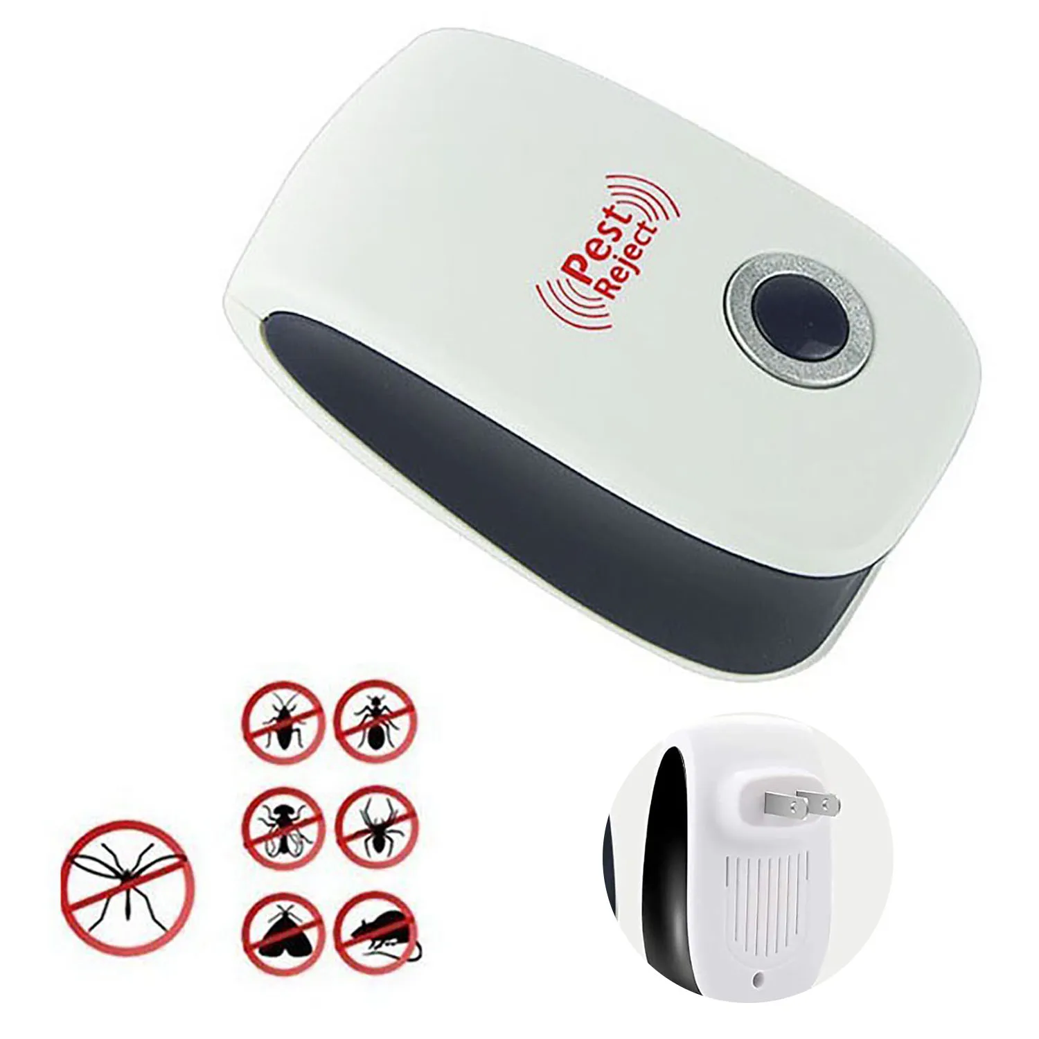 Ultrasonic Mosquito Repellent Pest Repeller 5