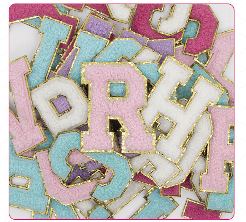 Letter Patches Self Adhesive Stickers for DIY 3