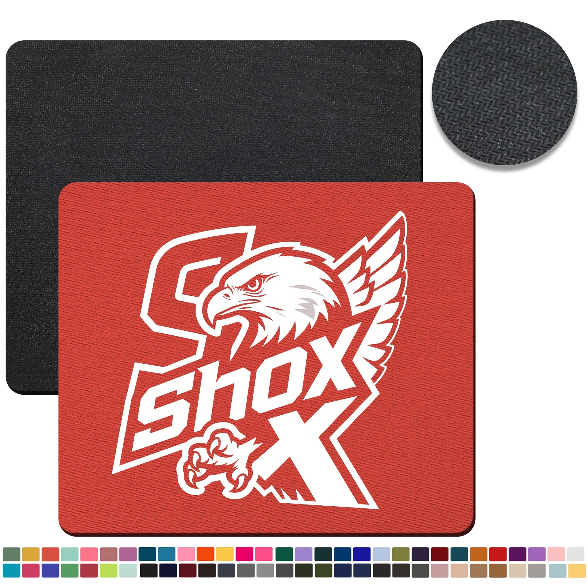 MOQ 50 Full Color Soft Surface Mouse Pad 1