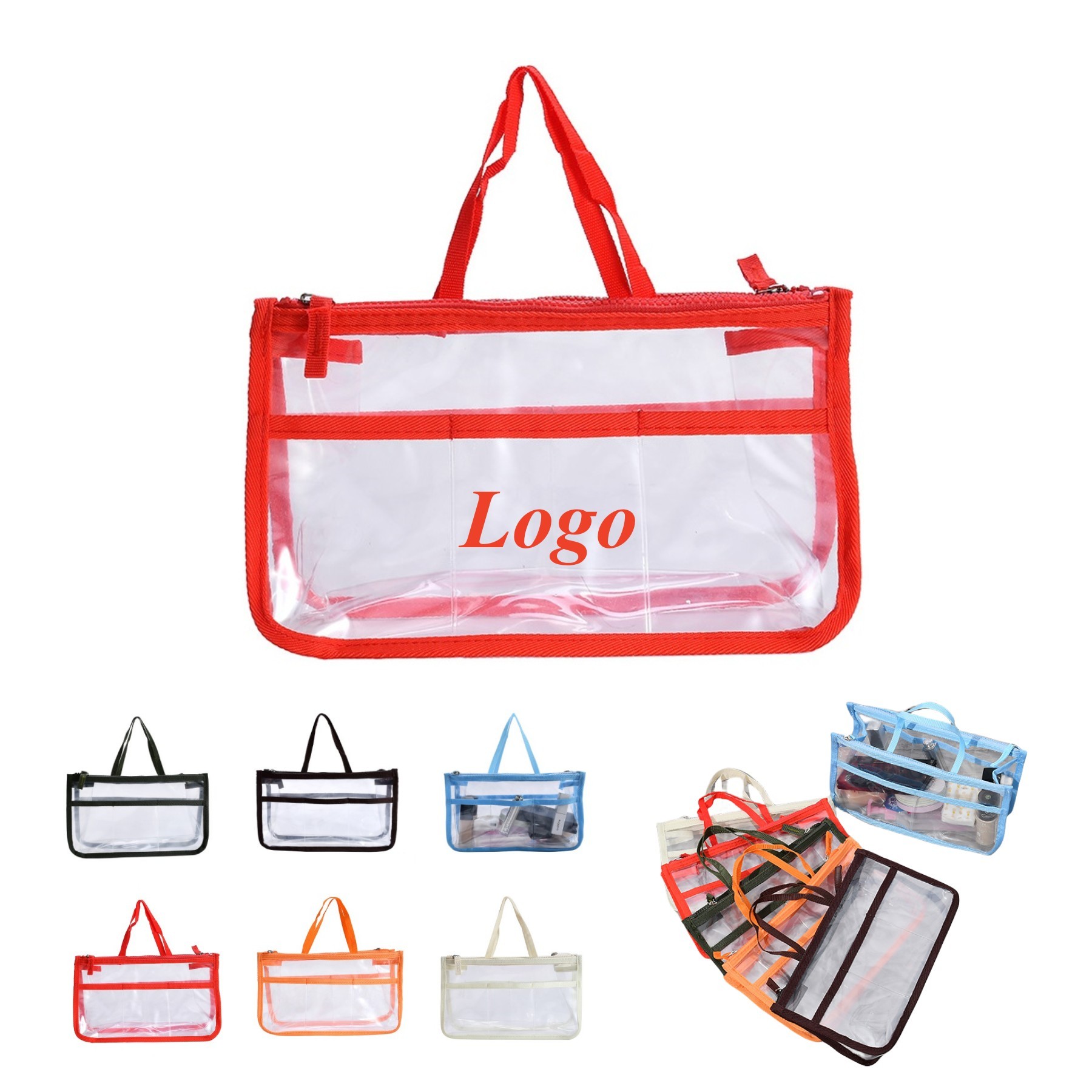 Travel Transpaernt PVC Cosmetic Bag