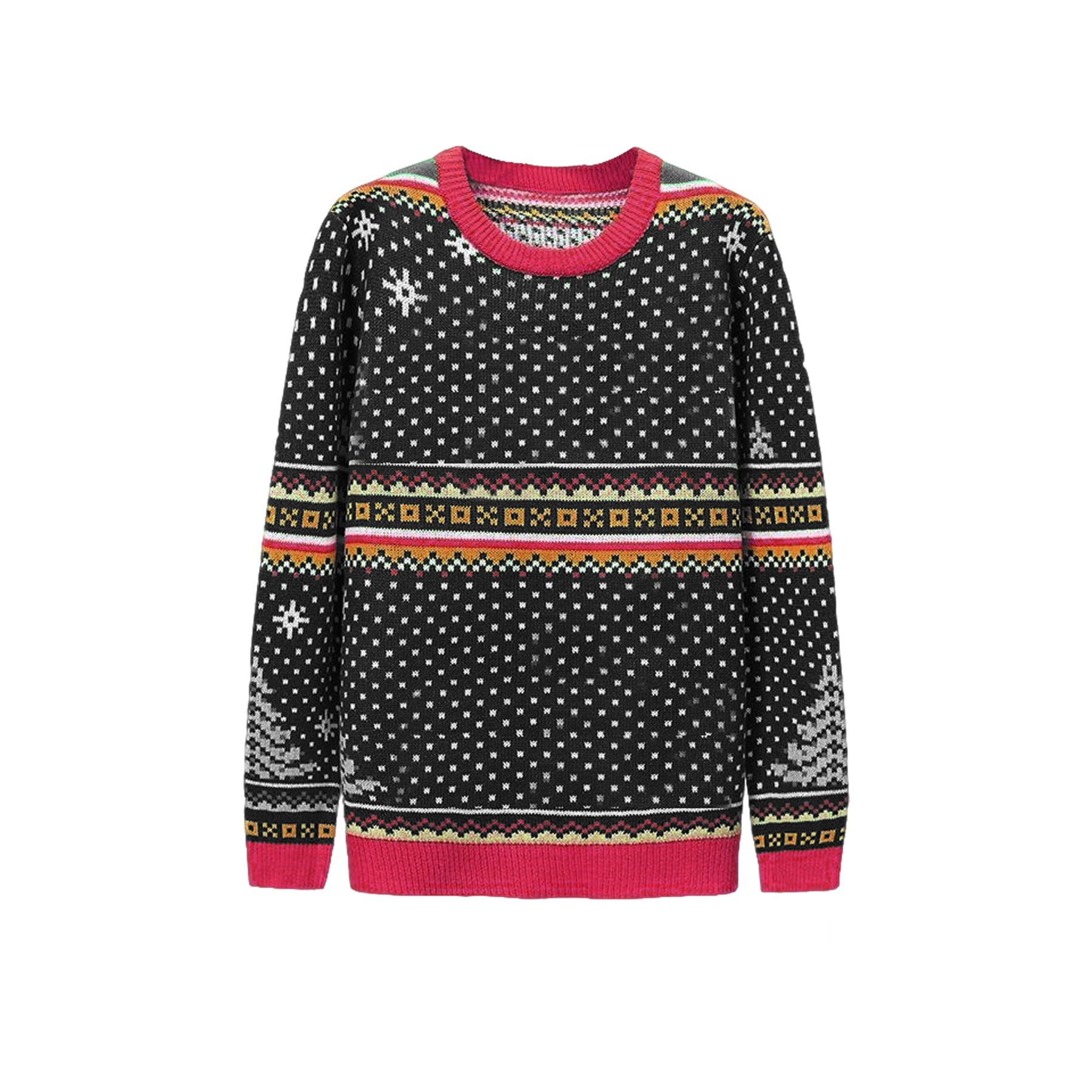 Custome Jacquard Knitted Sweater 3