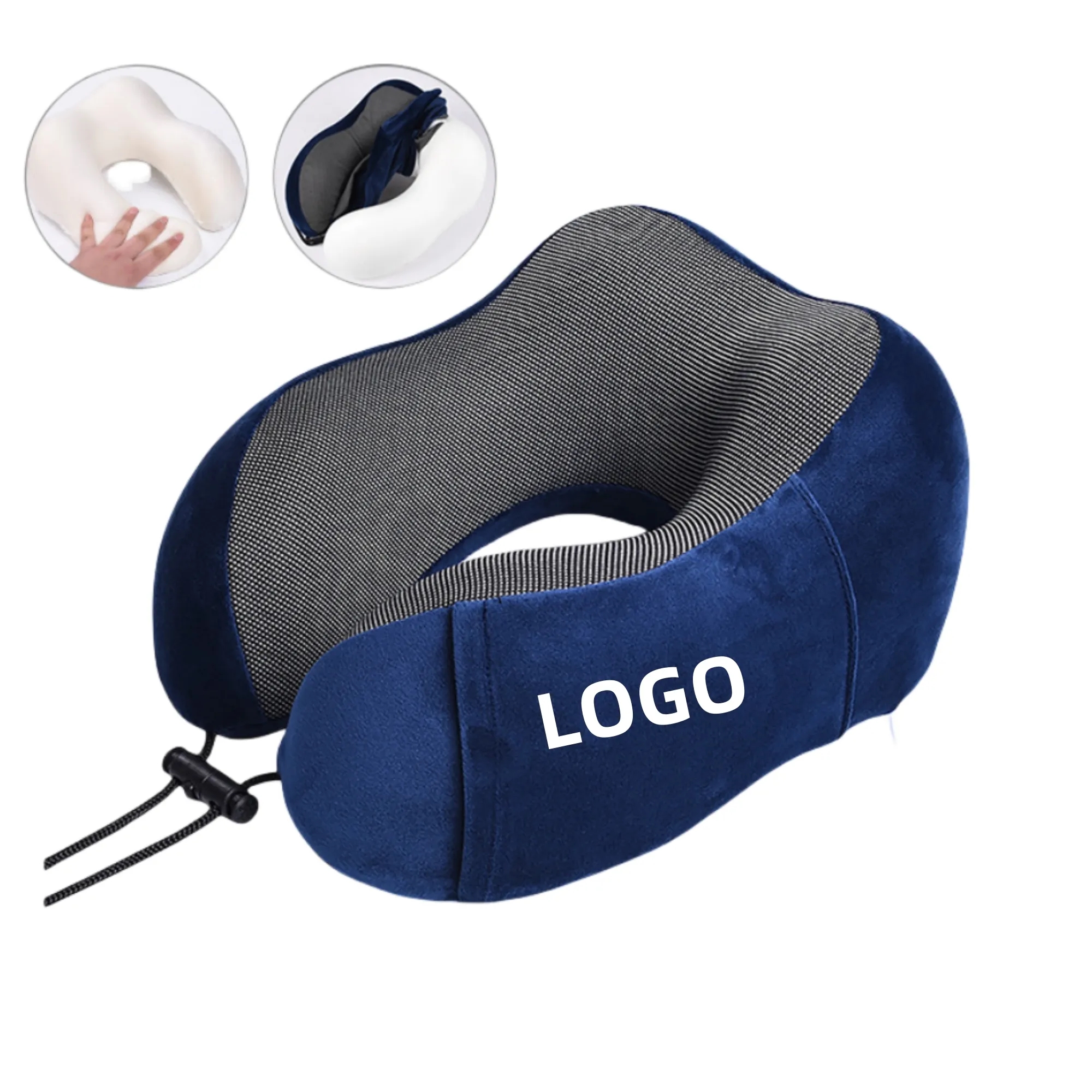 Custom U Shape Inflatable Neck Pillow 4