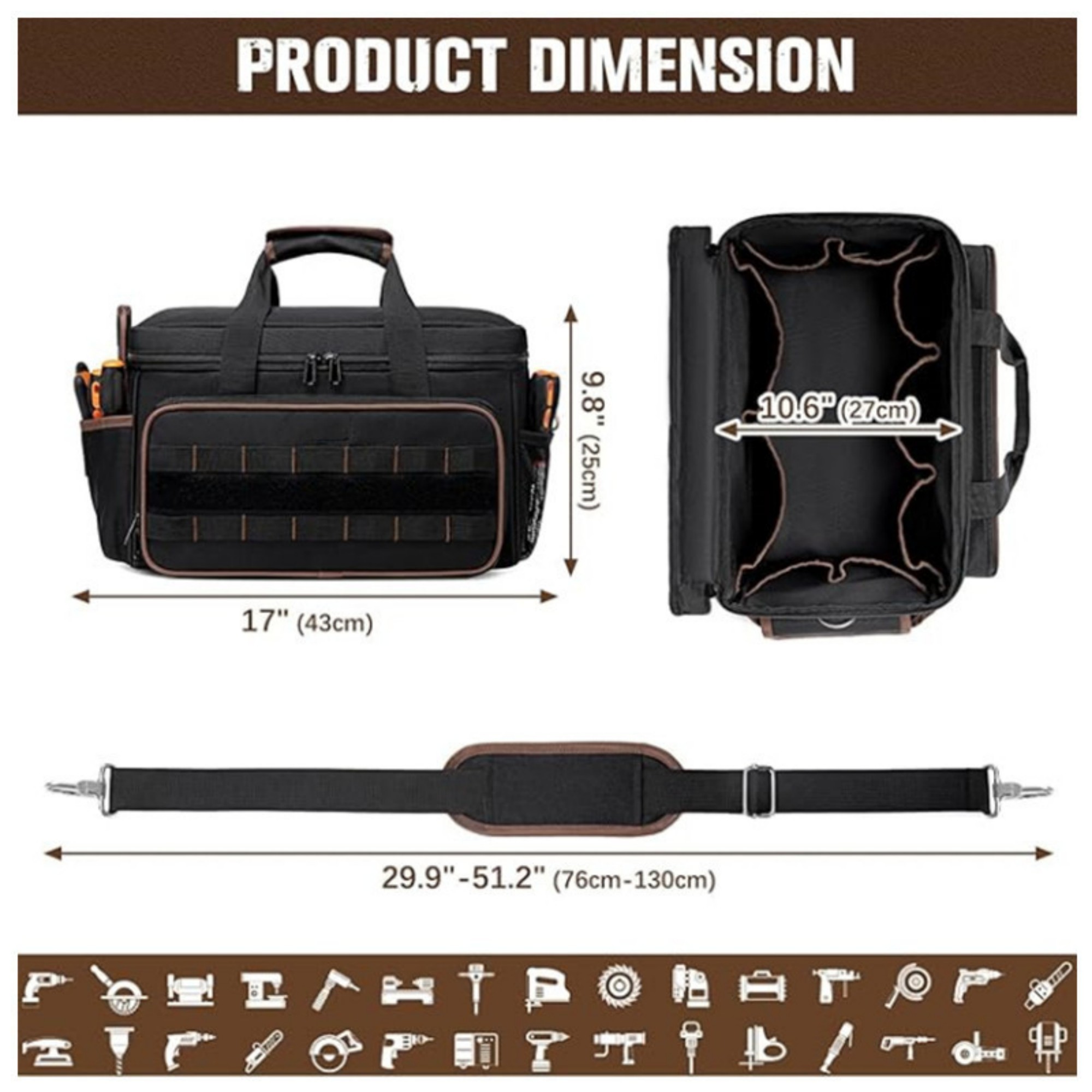 17" Heavy Duty Tool Bags 5