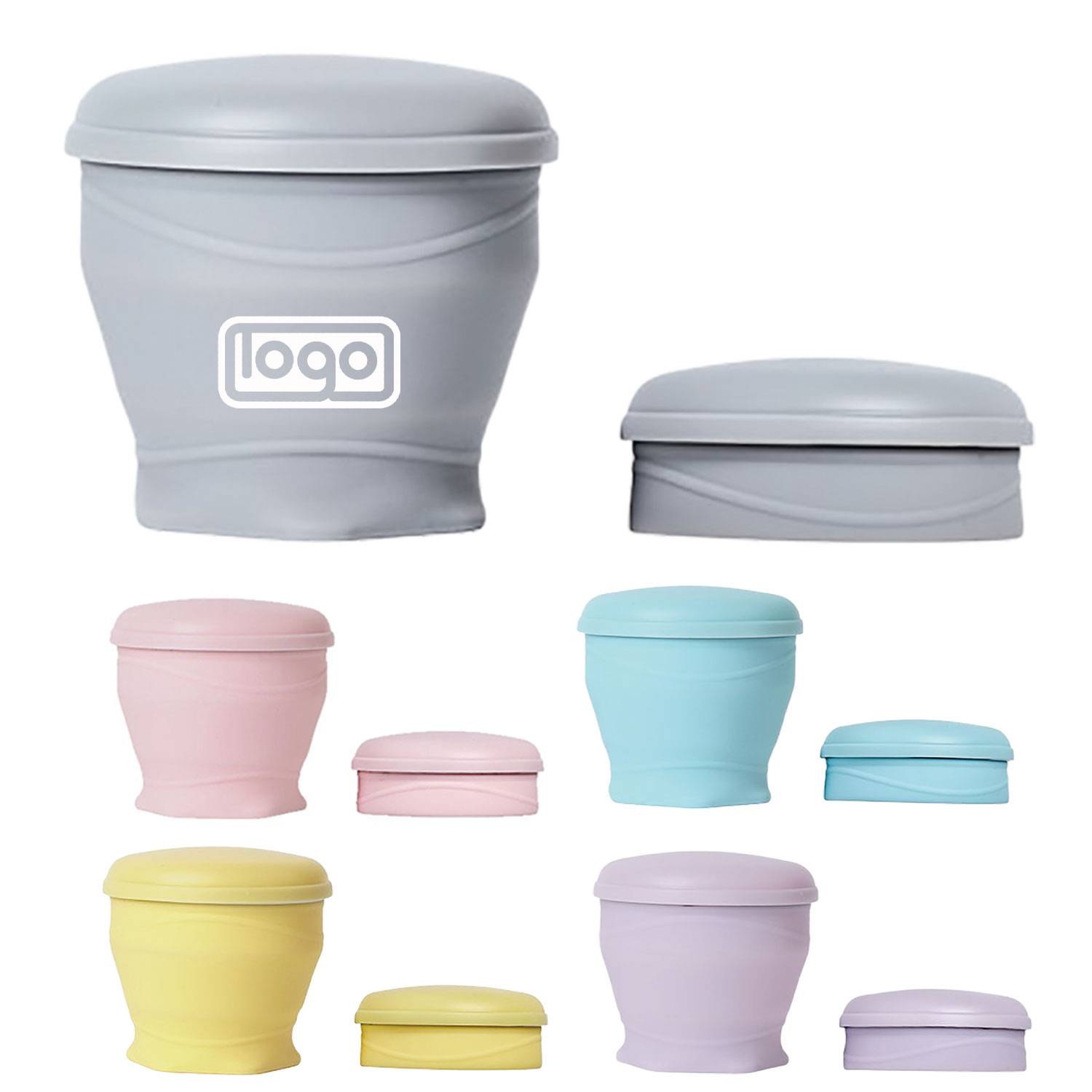 6 Oz Outdoor Portable Foldable Silicone Cup 6