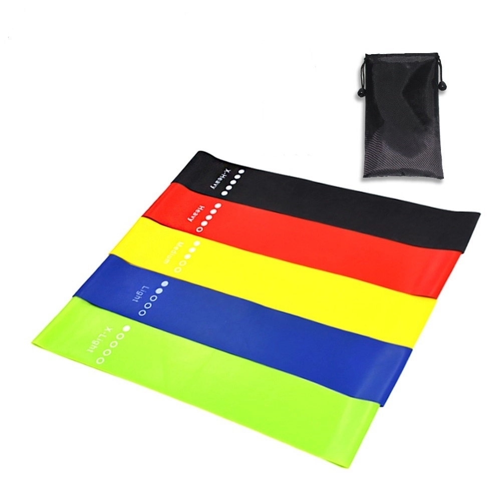 5 Piece Fitness Resistance Bands 2